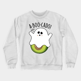 A-boo-cado Funny Avocado Puns Crewneck Sweatshirt